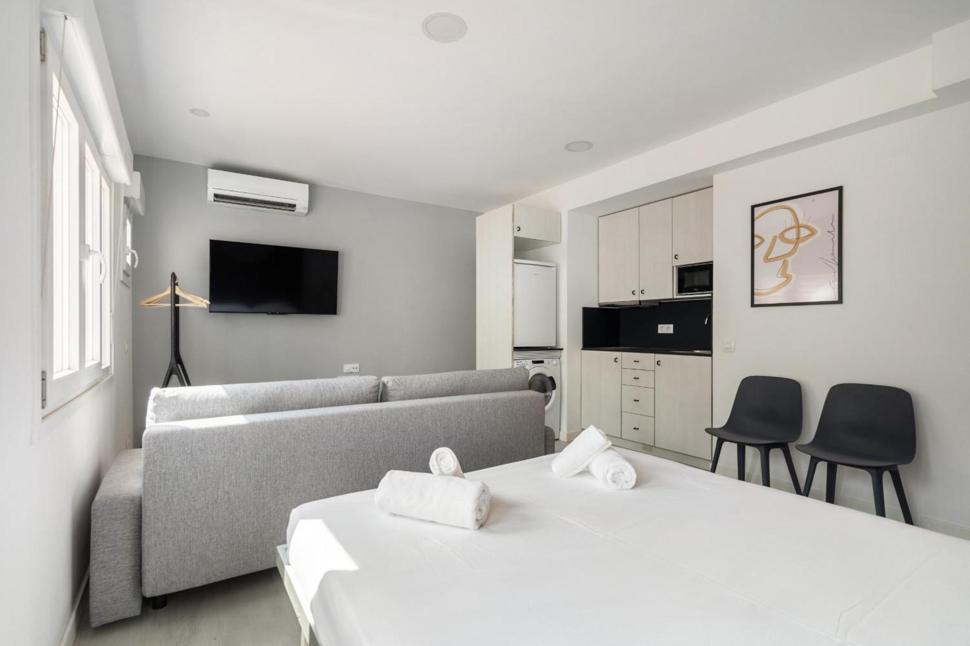 Madrid Riverside Studios Con Parking Incluido Alquiler Temporal 외부 사진