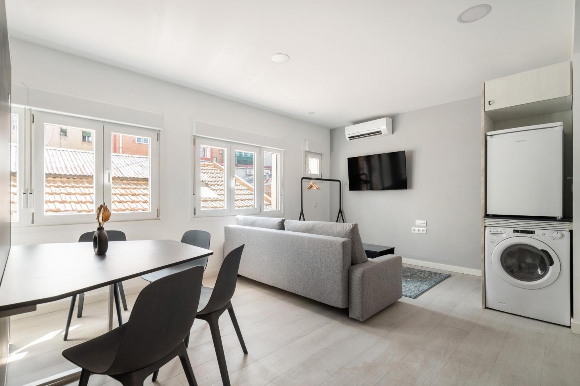 Madrid Riverside Studios Con Parking Incluido Alquiler Temporal 외부 사진