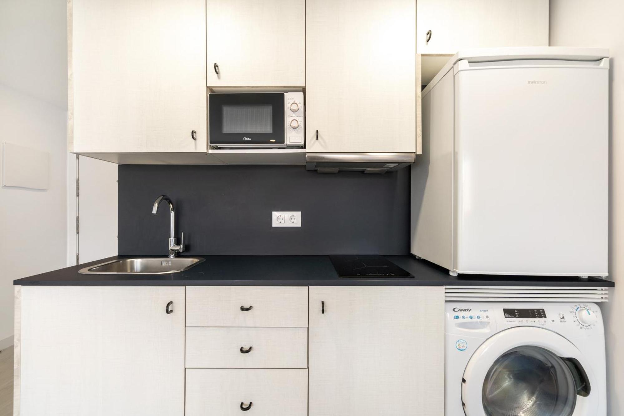 Madrid Riverside Studios Con Parking Incluido Alquiler Temporal 외부 사진