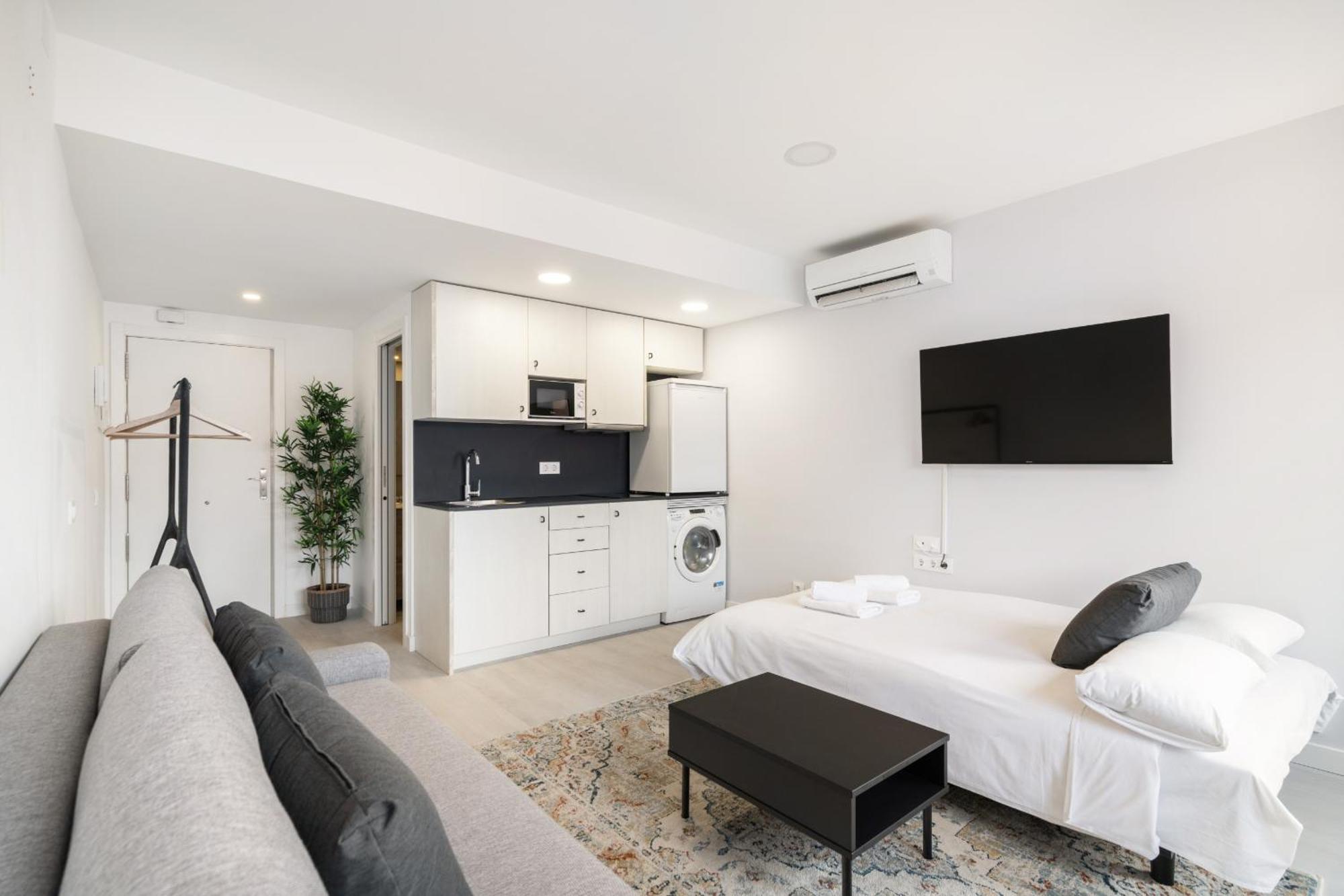 Madrid Riverside Studios Con Parking Incluido Alquiler Temporal 외부 사진
