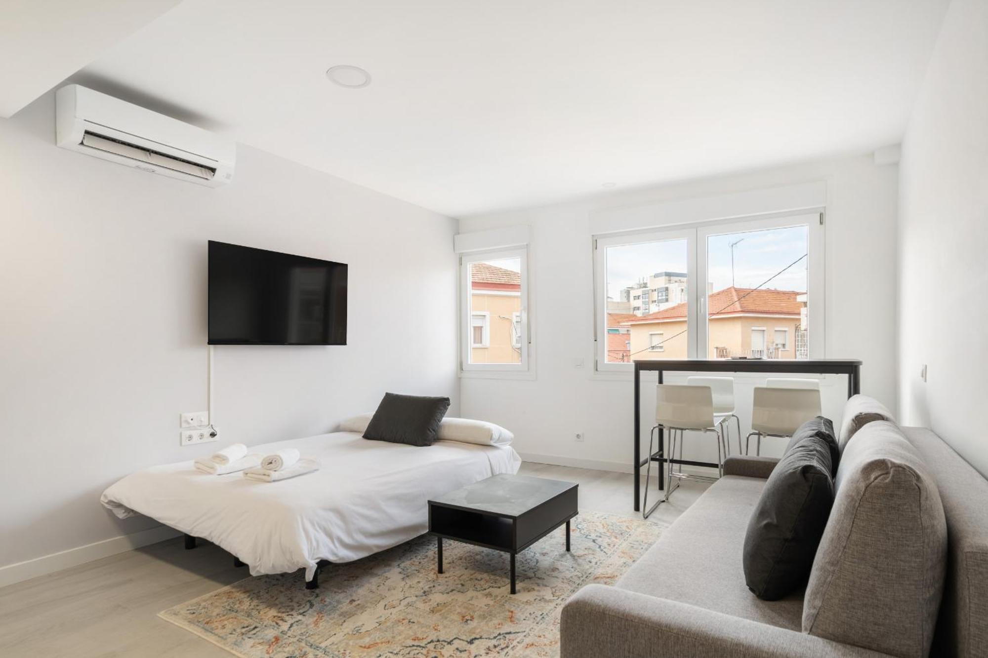 Madrid Riverside Studios Con Parking Incluido Alquiler Temporal 외부 사진