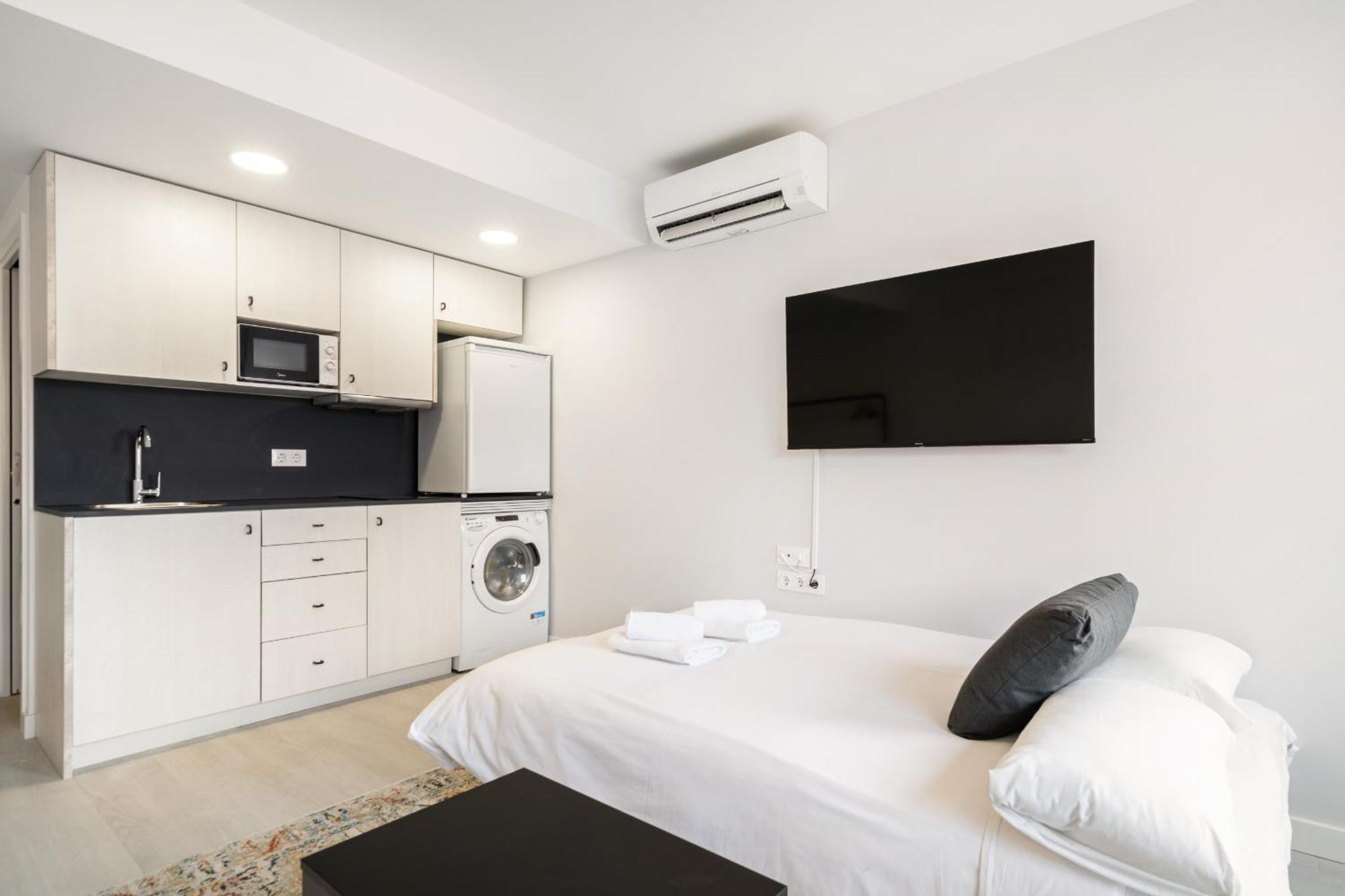 Madrid Riverside Studios Con Parking Incluido Alquiler Temporal 외부 사진