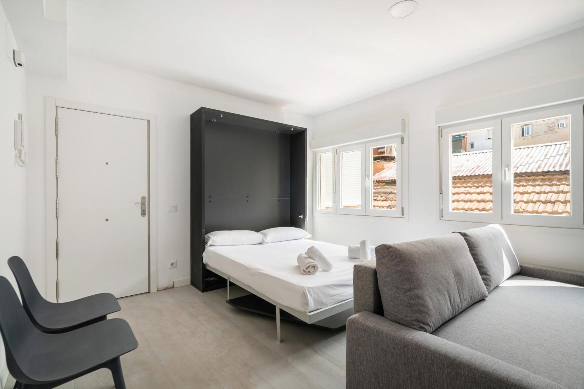 Madrid Riverside Studios Con Parking Incluido Alquiler Temporal 외부 사진