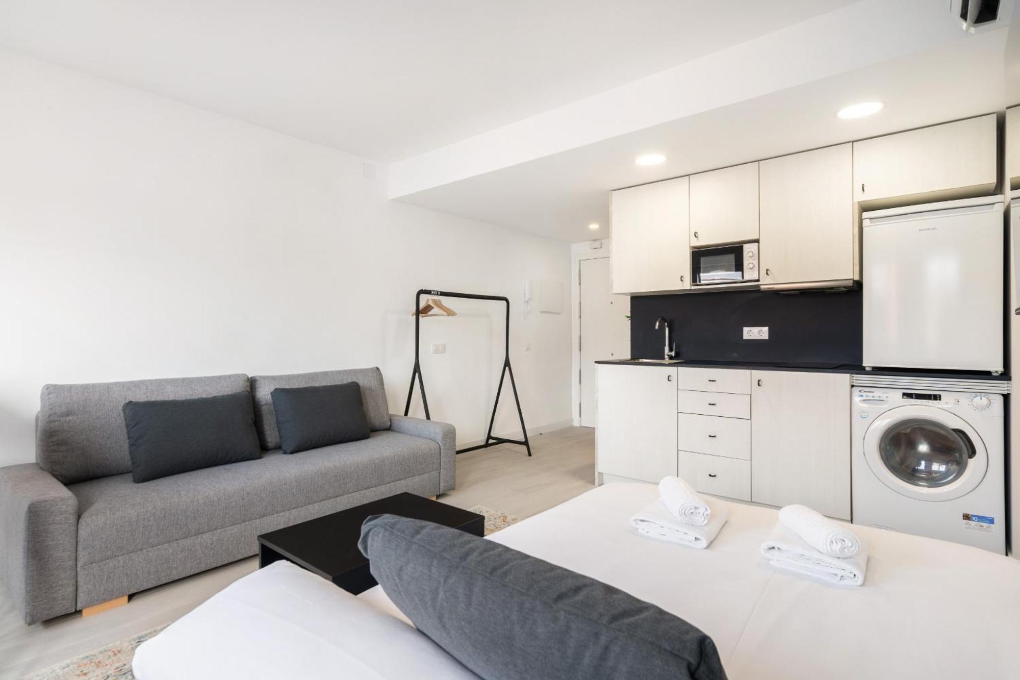 Madrid Riverside Studios Con Parking Incluido Alquiler Temporal 외부 사진