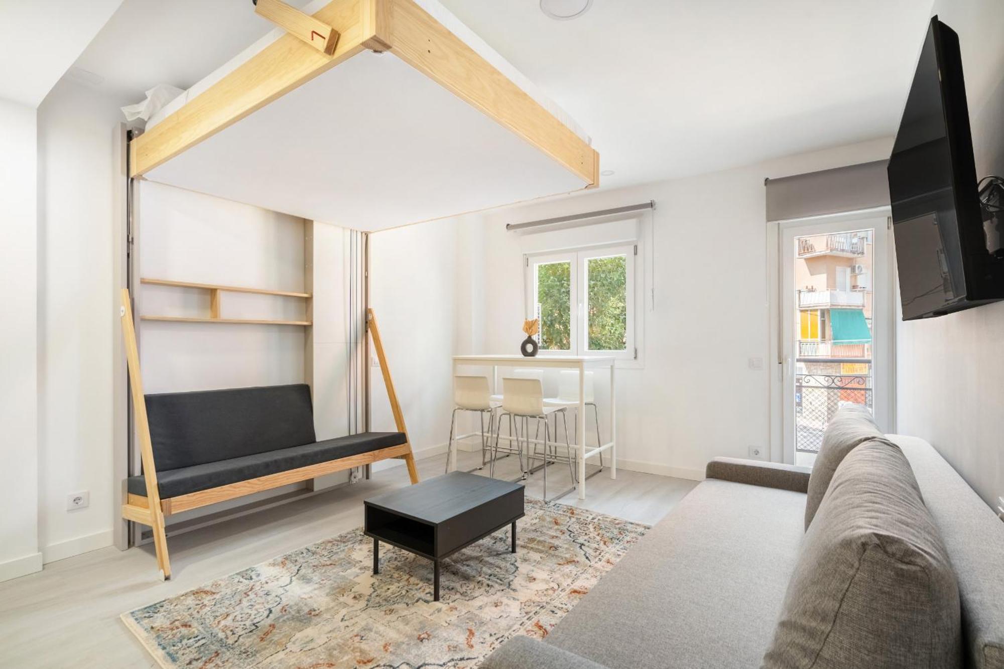 Madrid Riverside Studios Con Parking Incluido Alquiler Temporal 외부 사진
