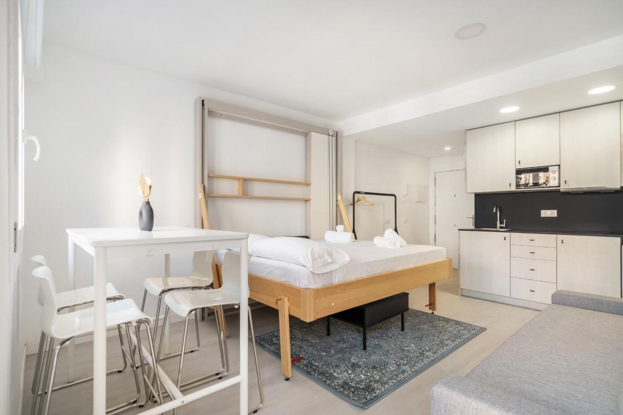 Madrid Riverside Studios Con Parking Incluido Alquiler Temporal 외부 사진