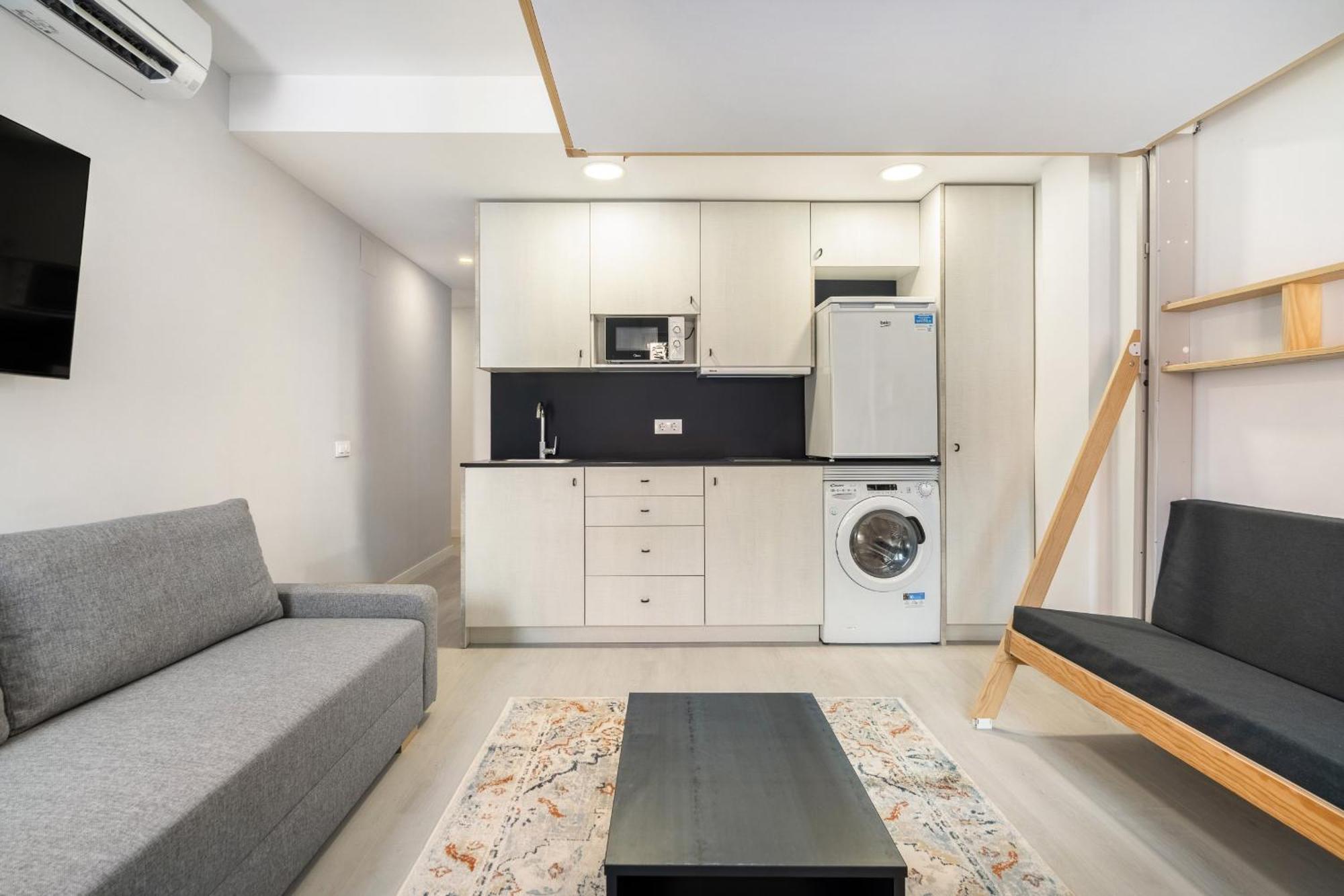 Madrid Riverside Studios Con Parking Incluido Alquiler Temporal 외부 사진