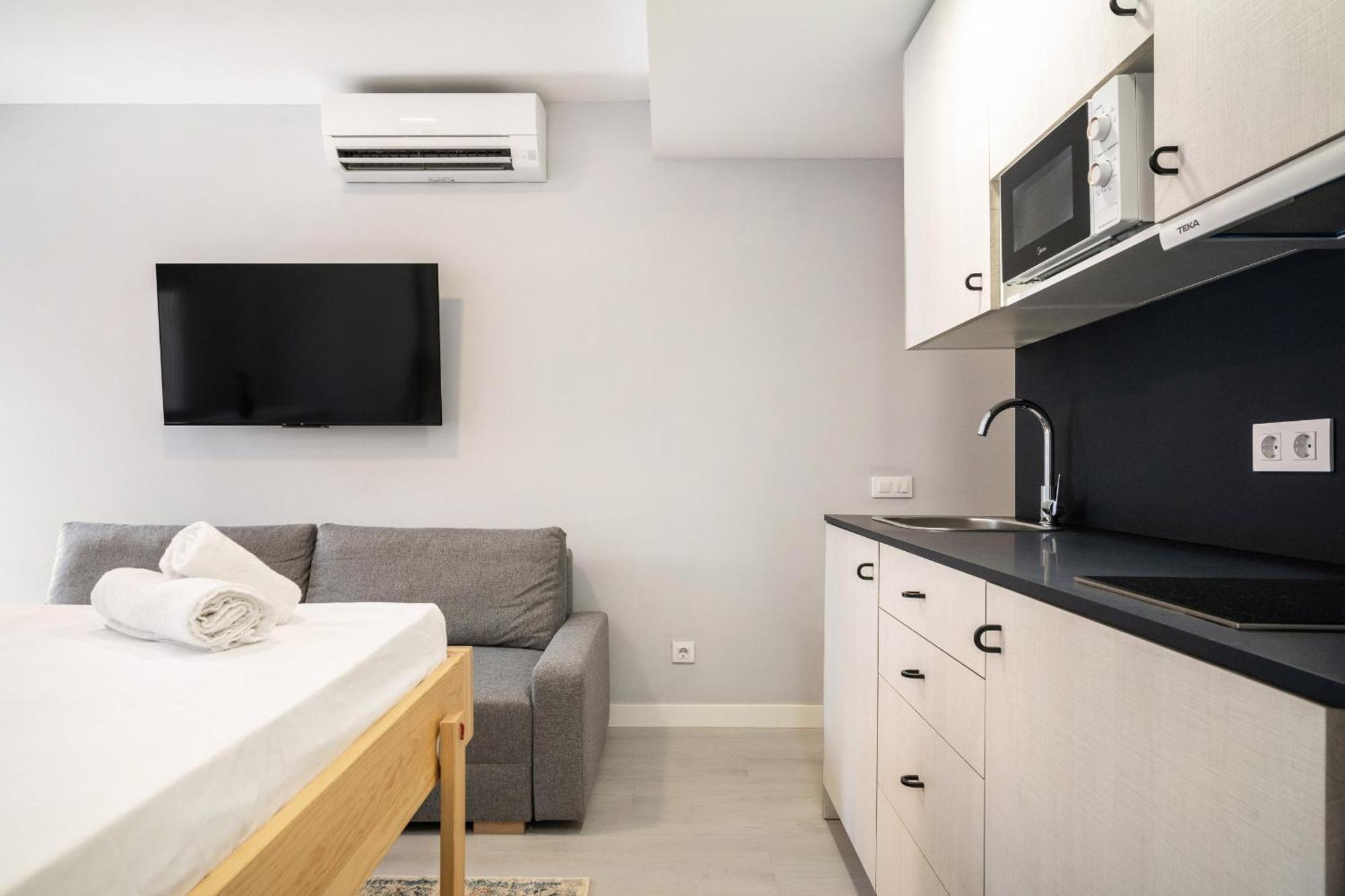 Madrid Riverside Studios Con Parking Incluido Alquiler Temporal 외부 사진
