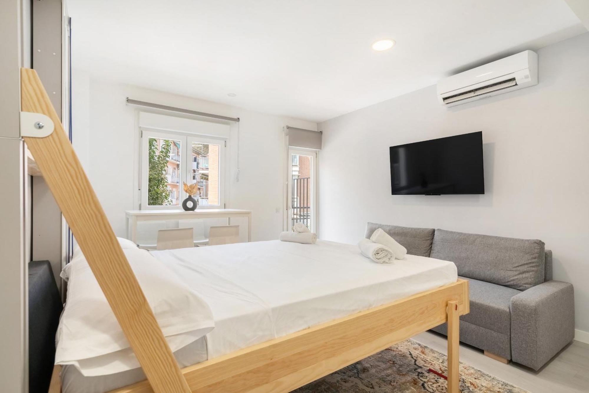 Madrid Riverside Studios Con Parking Incluido Alquiler Temporal 외부 사진