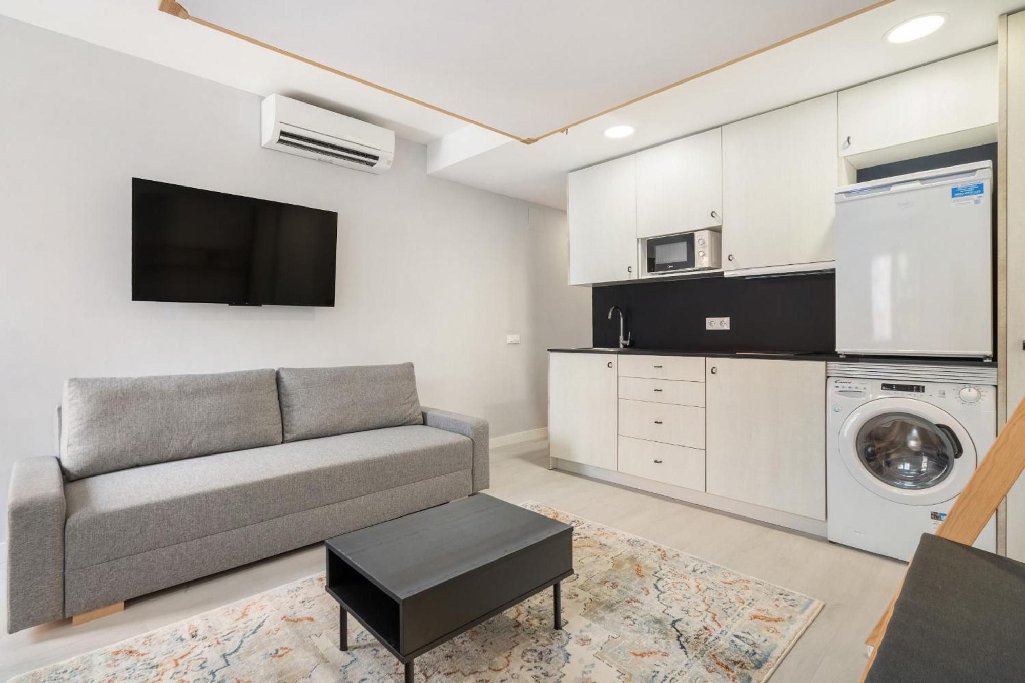 Madrid Riverside Studios Con Parking Incluido Alquiler Temporal 외부 사진